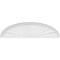 Ekena Millwork Elliptical Sunburst Architectural Grade PVC Pediment, 50"W x 13-1/2"H x 2"P PEDPS050X135ELL01 - alternate 3